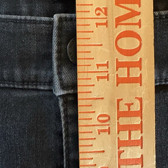 Ann Taylor Jeans Women's Size 14Tall Black Denim The Skinny High Rise Stretch - Picture 13 of 14